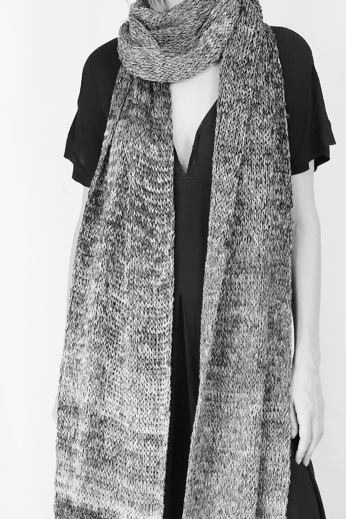 HAND KNITTED SCARF