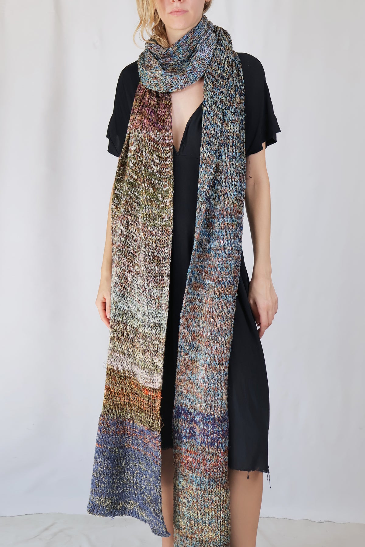 HAND KNITTED SCARF